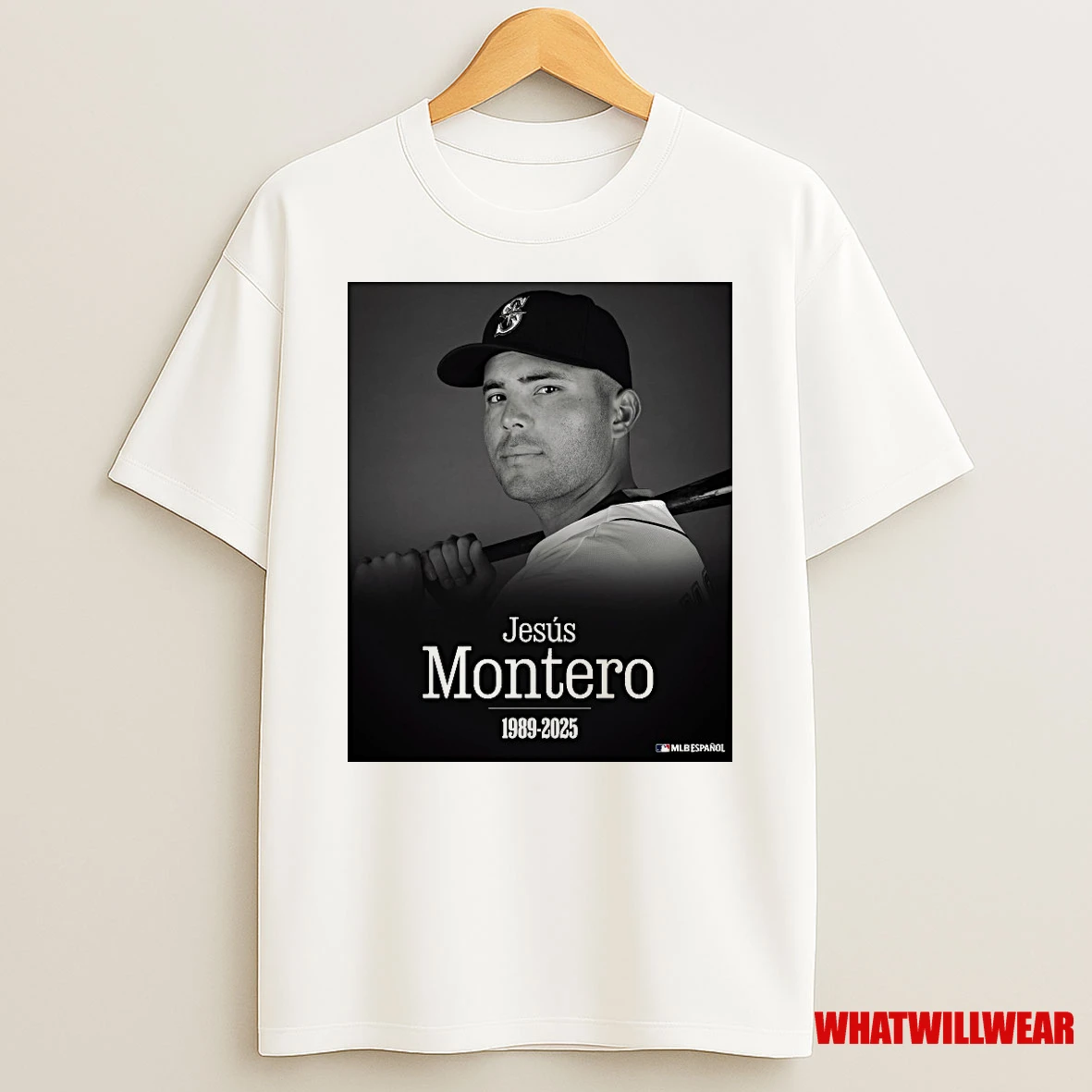 Rest In Peace Mlb Jesus Montero 1989 2025 Mlb Espanol Shirts