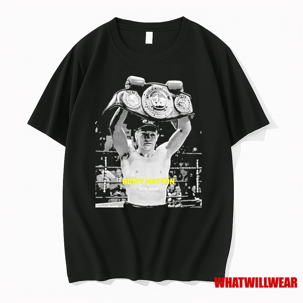 Rest In Peace Ricky Hatton Memorial 1978 2025 Shirts