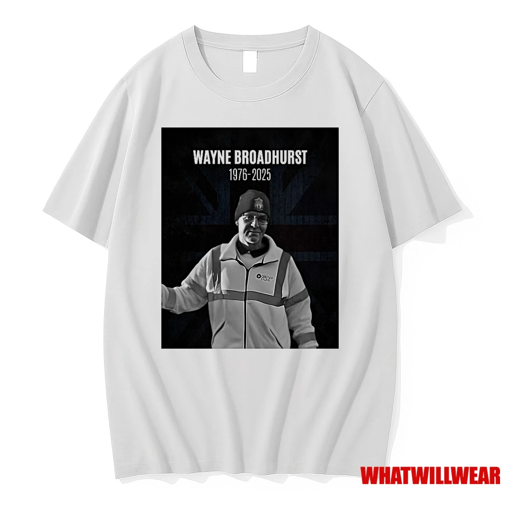 Rest In Peace Wayne Broadhurst 1976 2025 Visegrad24 Shirts