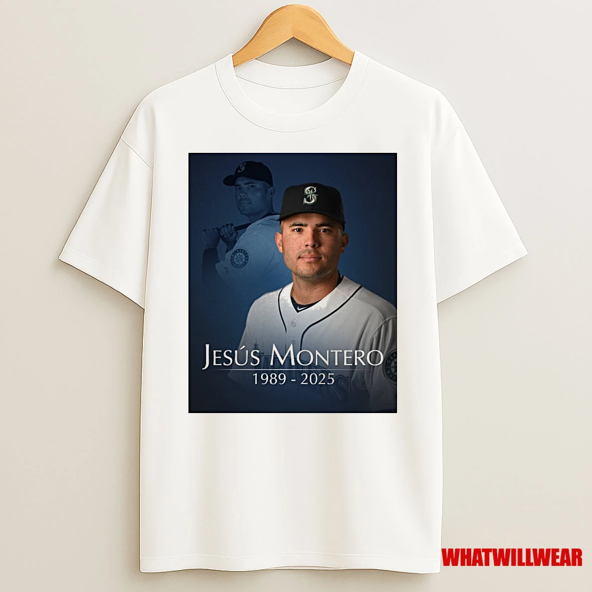 Rest In Peace Jesus Montero 1989 2025 Seattle Mariners On Tap Shirts