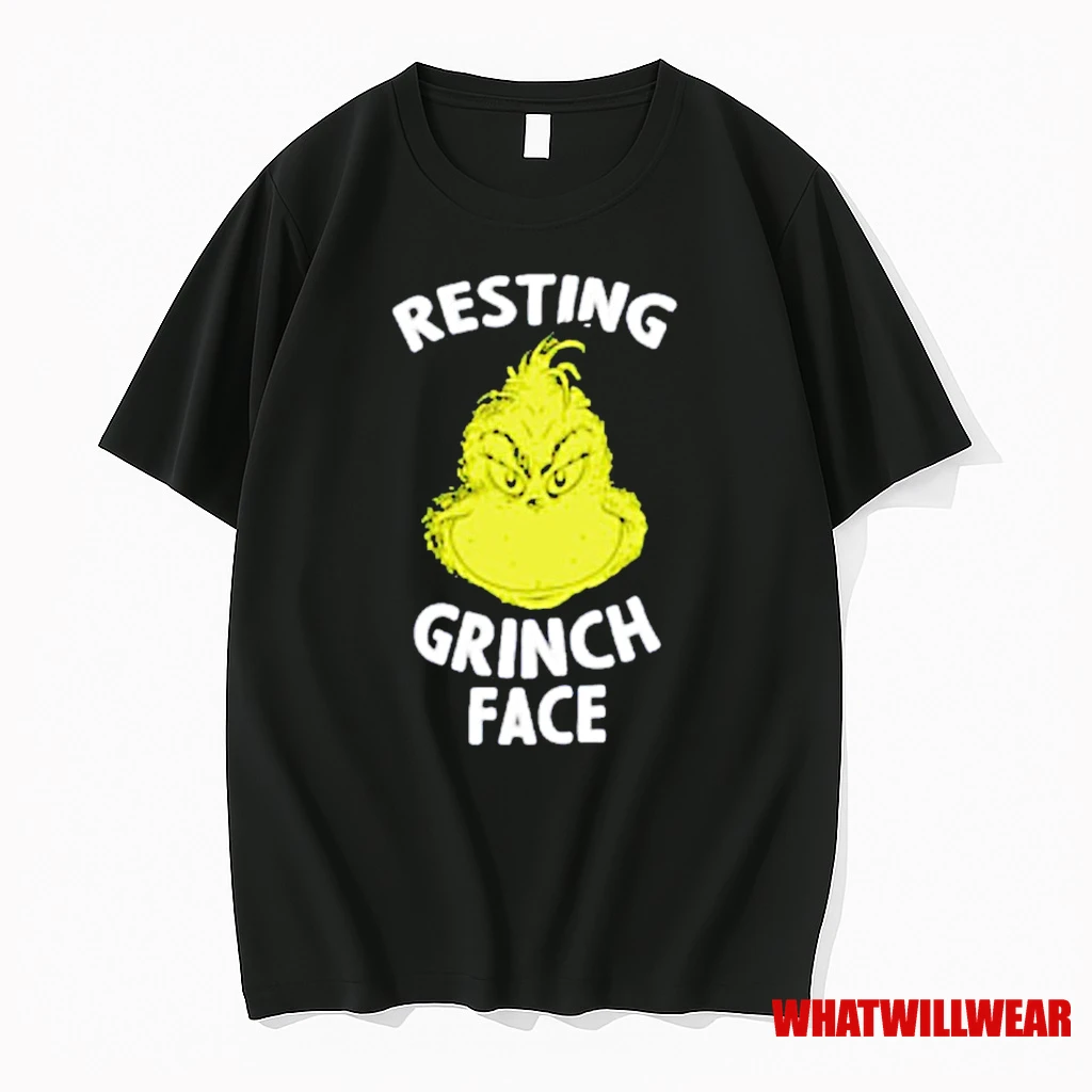 Resting Grinch Face Shirts