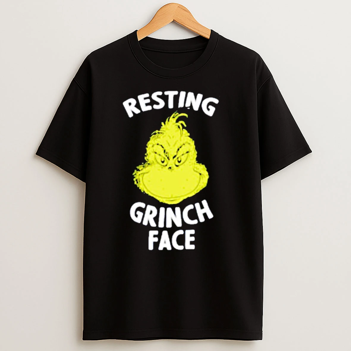 Resting Grinch Face T Shirts