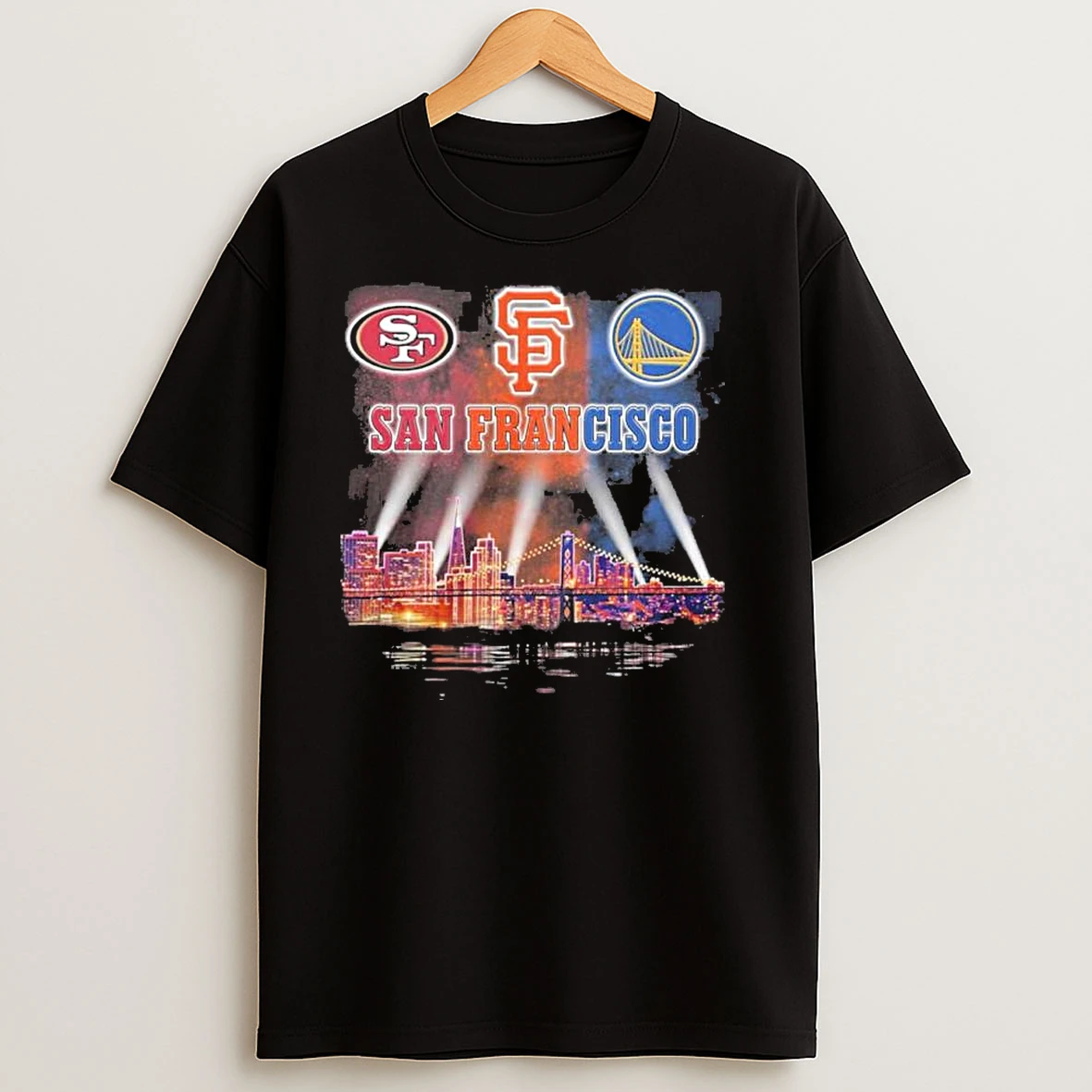 Retro City Of San Francisco Sports Teams Logo T Shirts