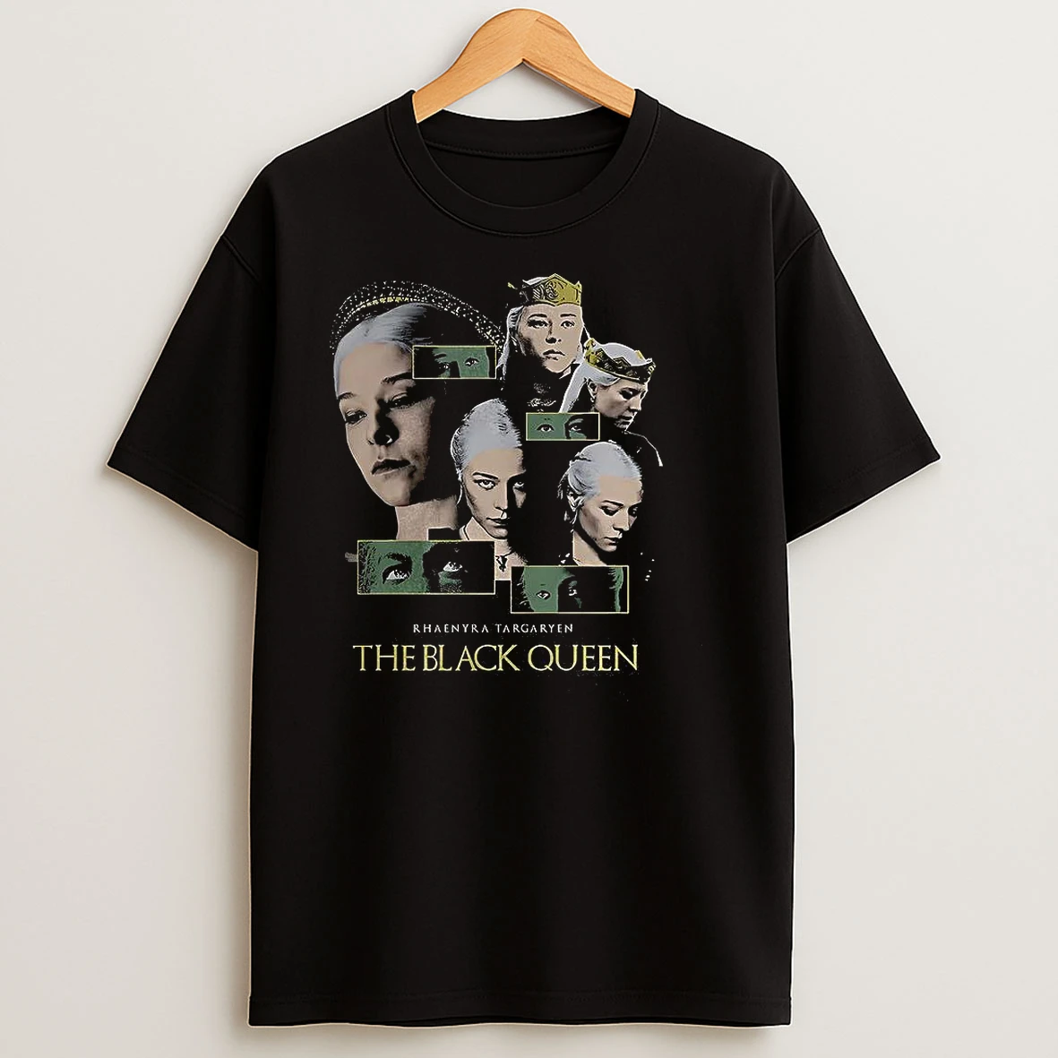 Rhaenyra Targaryen The Black Queen House Of The Dragon Collage T Shirts