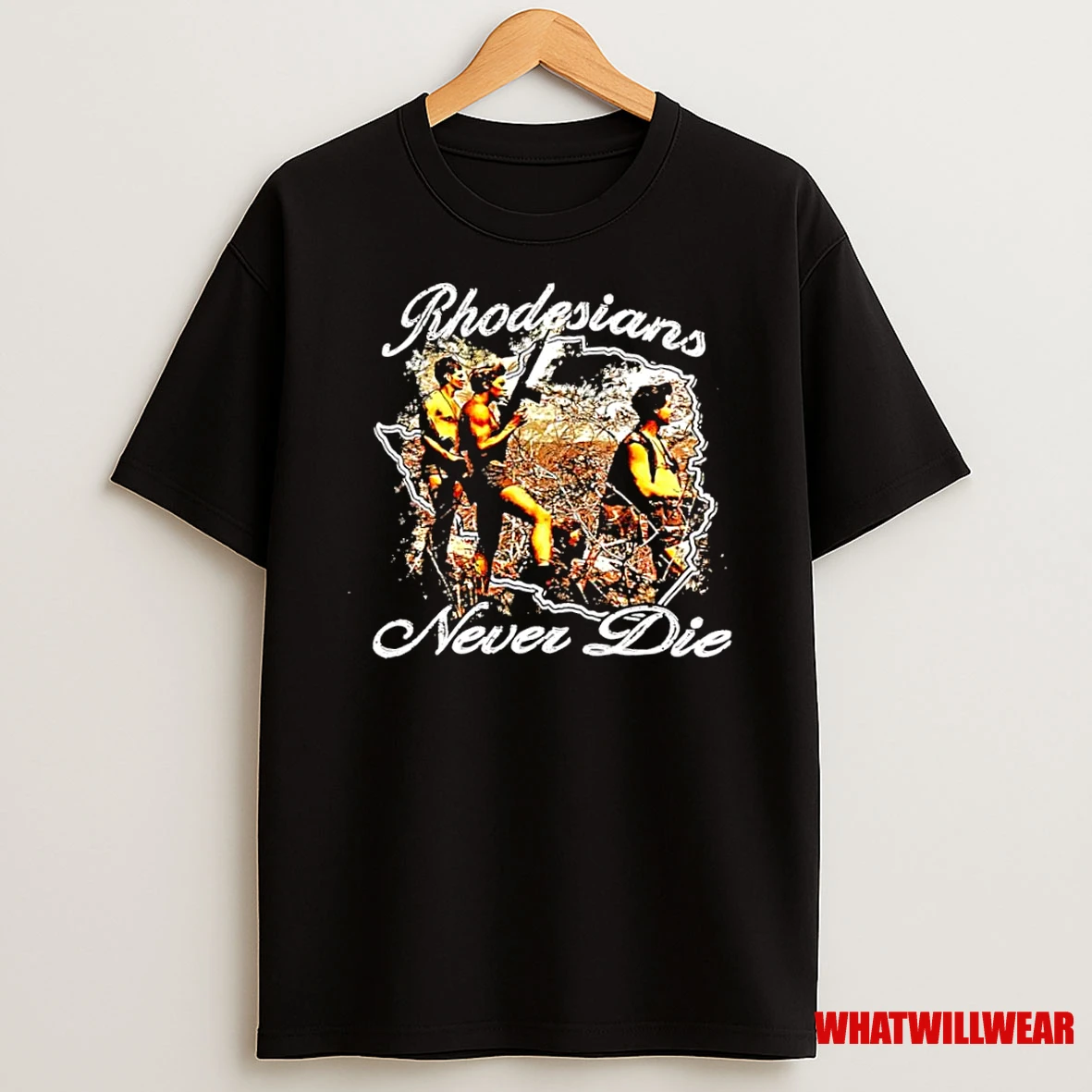 Rhodesians Never Die Country Graphic Shirts