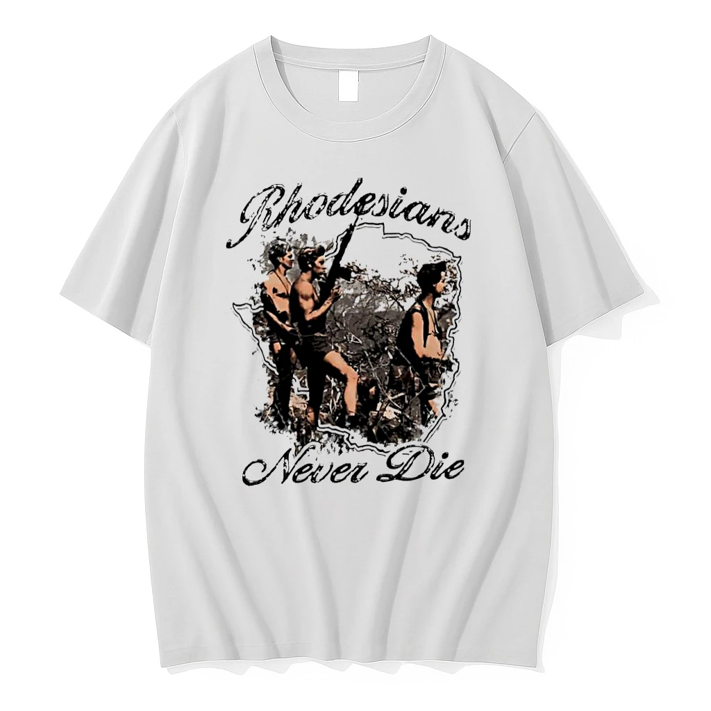 Rhodesians Never Die Vintage Shirts