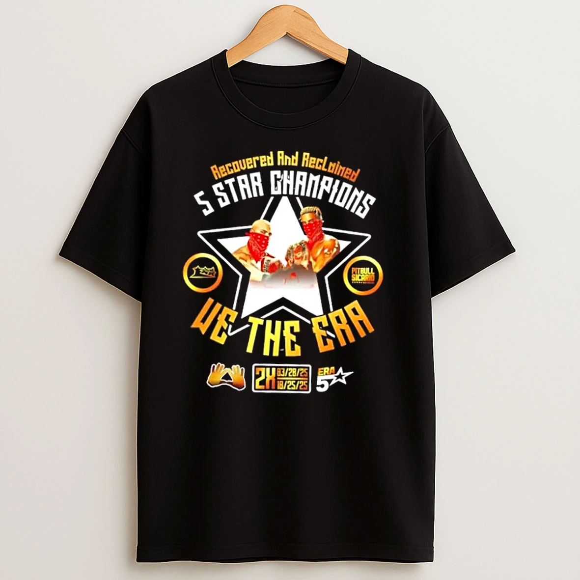 Ricky Martinez 5 Star Champions T Shirts