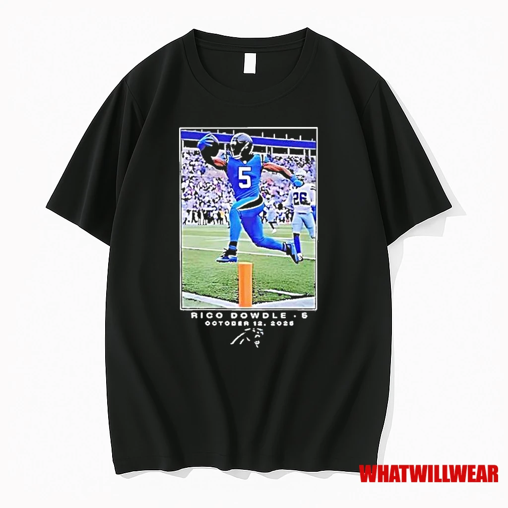 Rico Dowdle 5 October 12 2025 Shirts