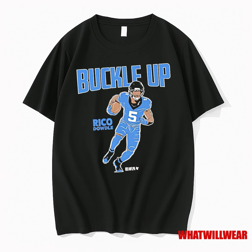 Rico Dowdle Buckle Up Retro Graphic Shirts