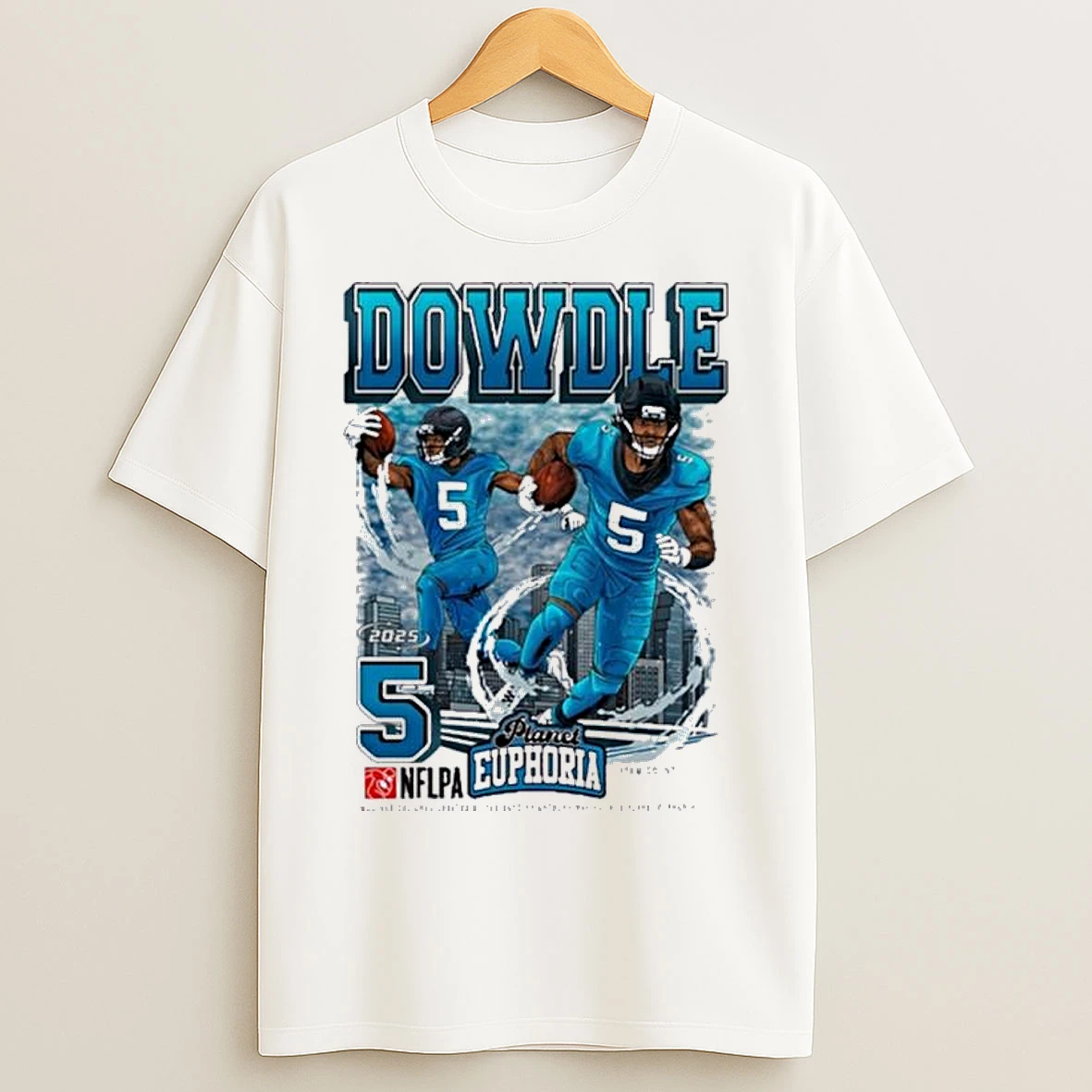 Rico Dowdle Carolina Panthers Nflpa T Shirts