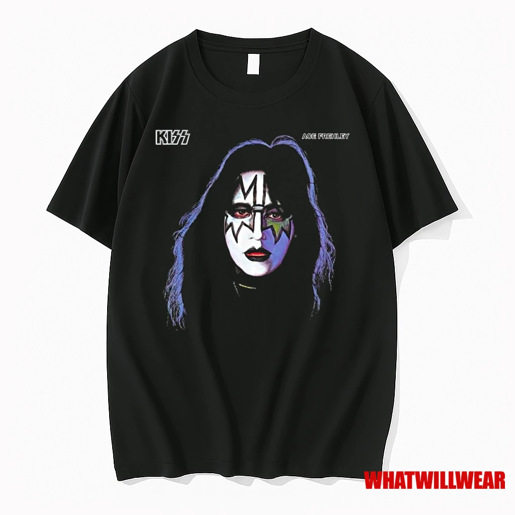 Rip Ace Frehley 2025 Kiss Rock And Roll Legend Tribute Custom Gift Graphic Shirts
