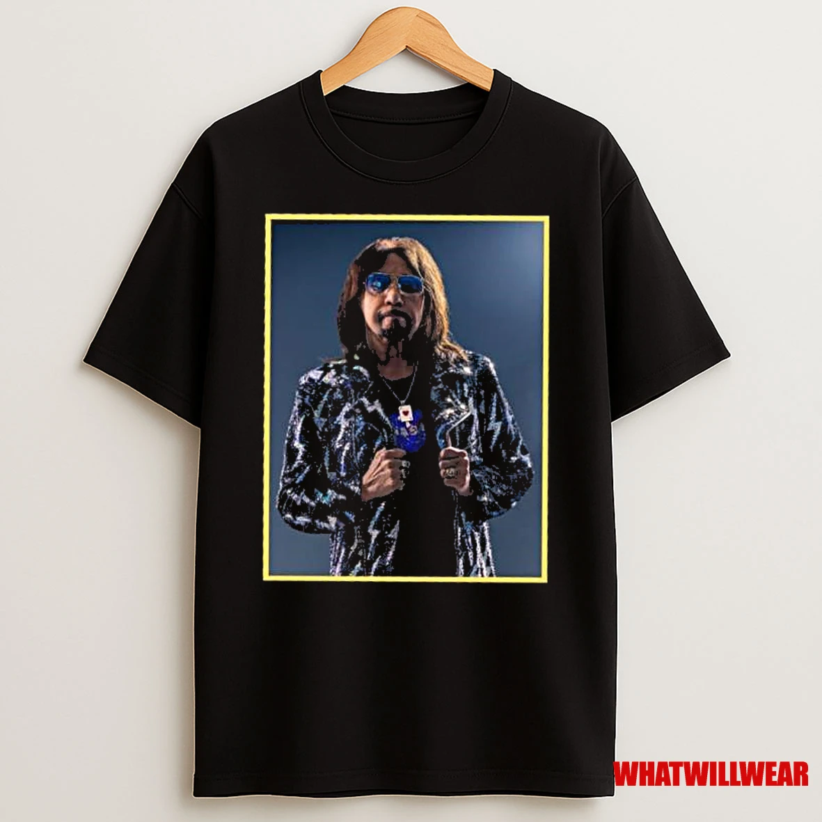 Rip Ace Frehley Kiss Band Photo Shirts