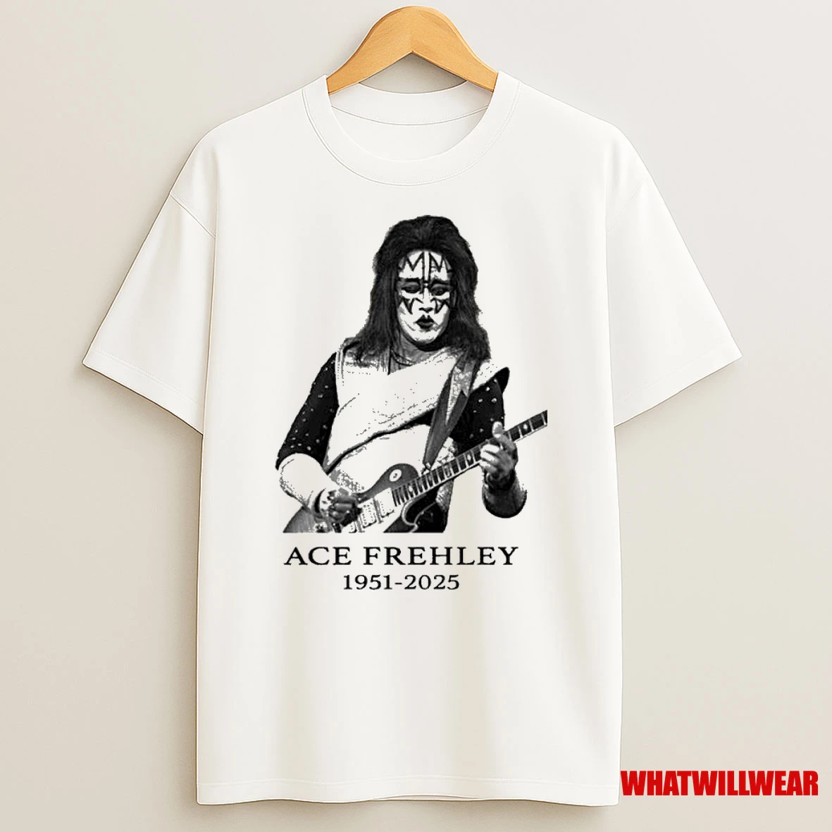 Rip Ace Frehley Tribute Rock Legend Memorial 1951 2025 Shirts