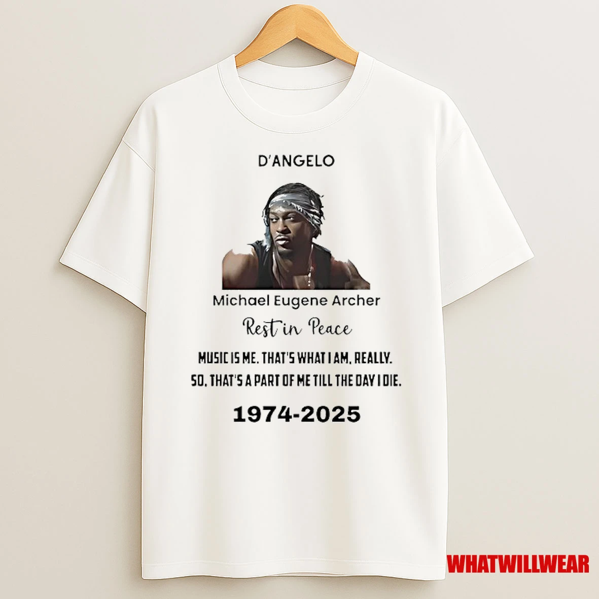 Rip Dangelo Michael Eugene Archer Rest In Peace Shirts
