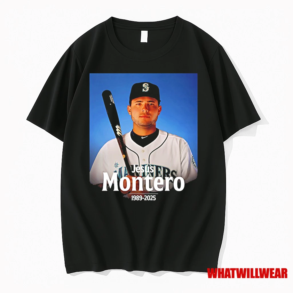 Rip Jesus Montero 1989 2025 Shirts