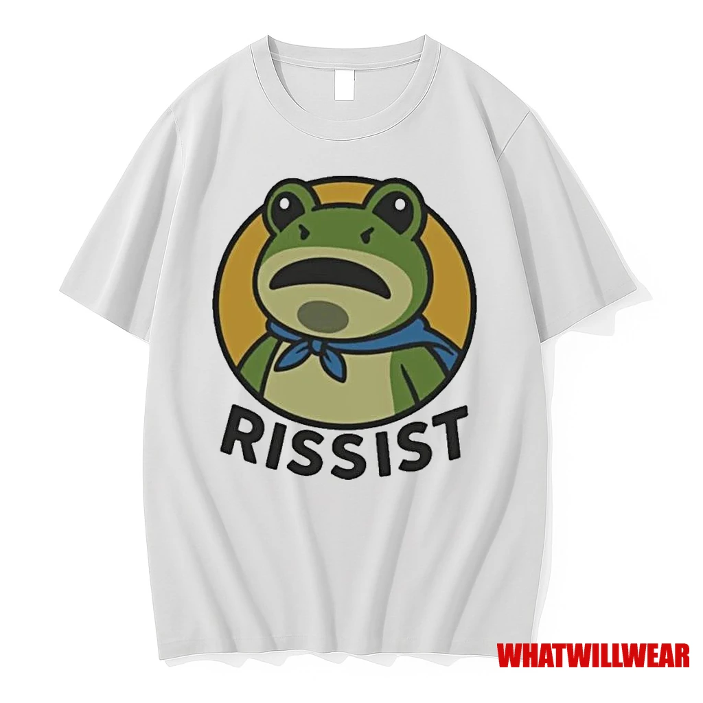 Rissist Portland Frog Protes Shirts
