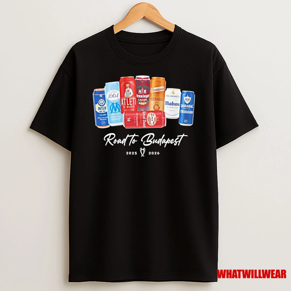 Road To Budapest 2025 2026 Ornaments Shirts