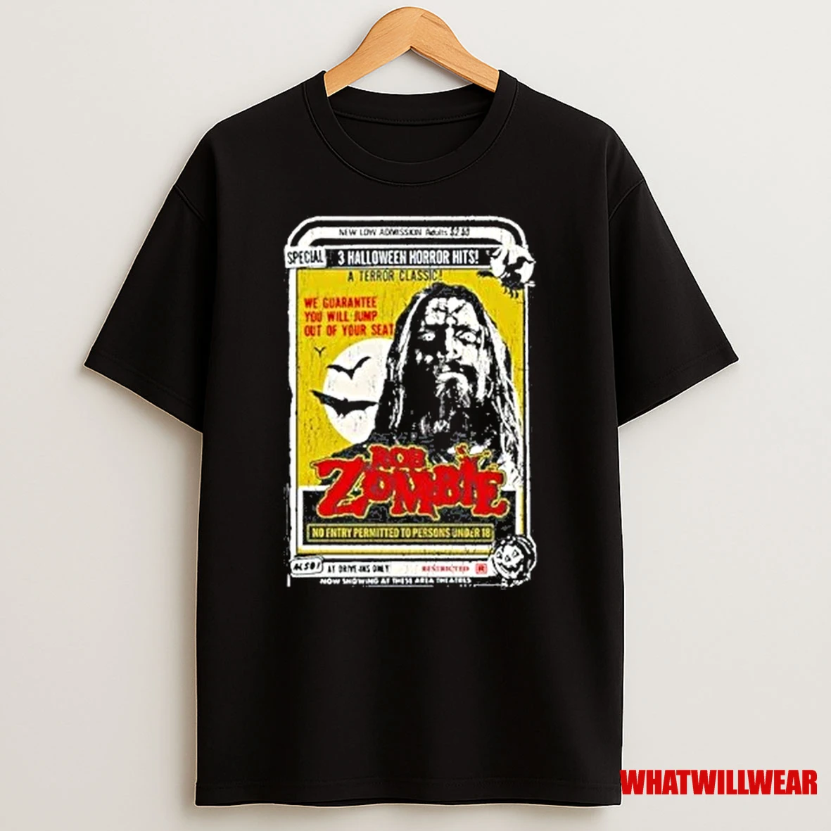 Rob Zombie Drive In Ad Halloween 2025 Shirts