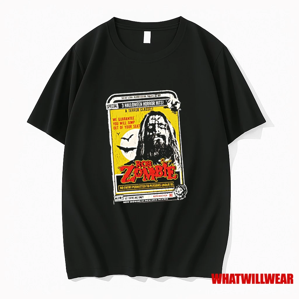 Rob Zombie Halloween Drive In Ad Shirts