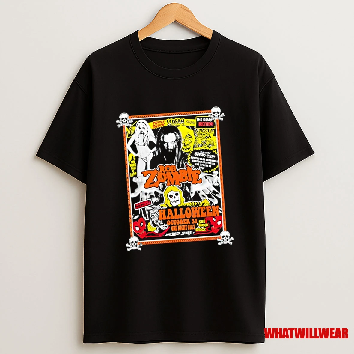 Rob Zombie Halloween One Night Only Shirts