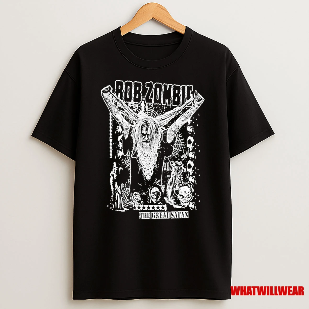 Rob Zombie The Great Satan Rob Shirts