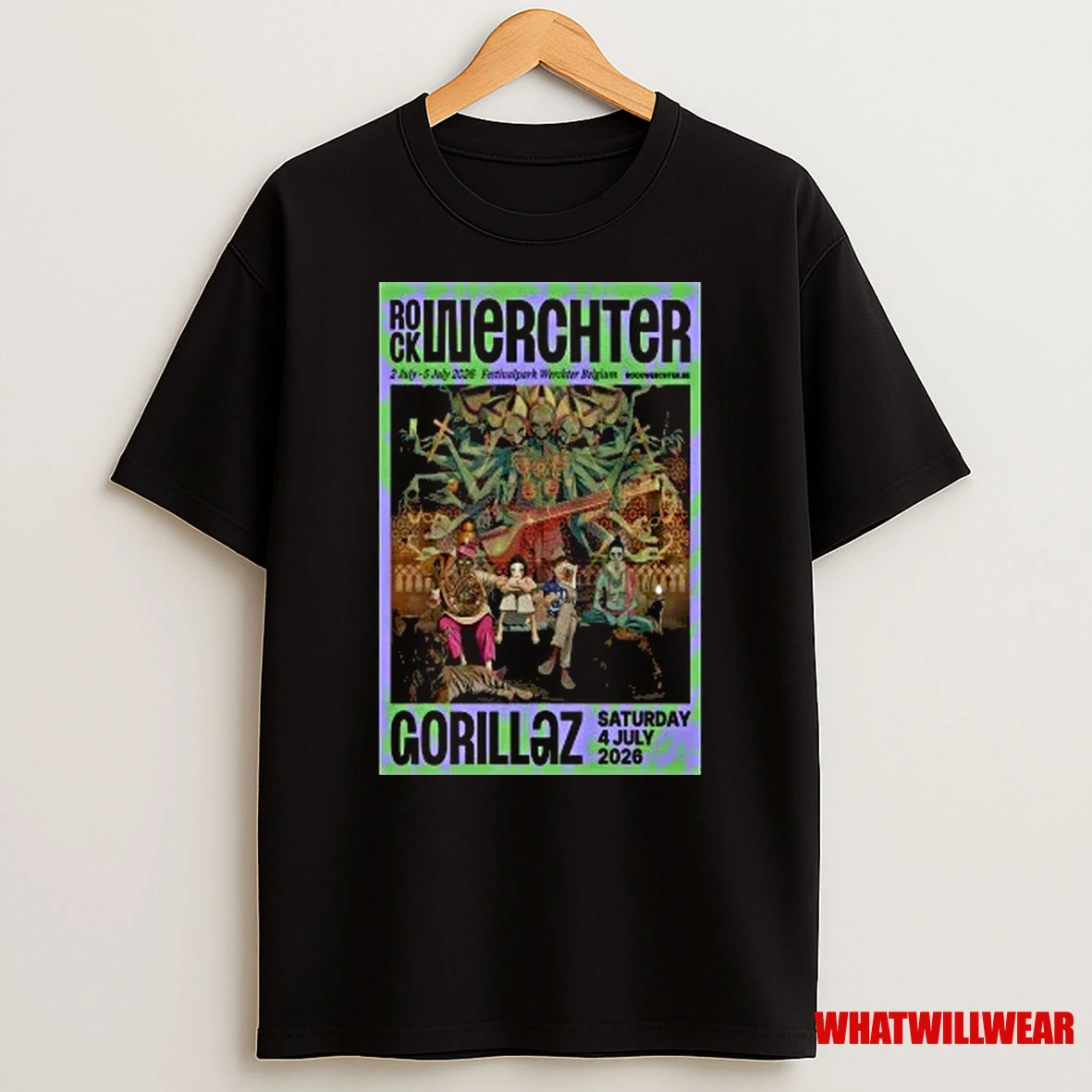 Rock Werchter Werchter Belgium Tour 2026 Shirts