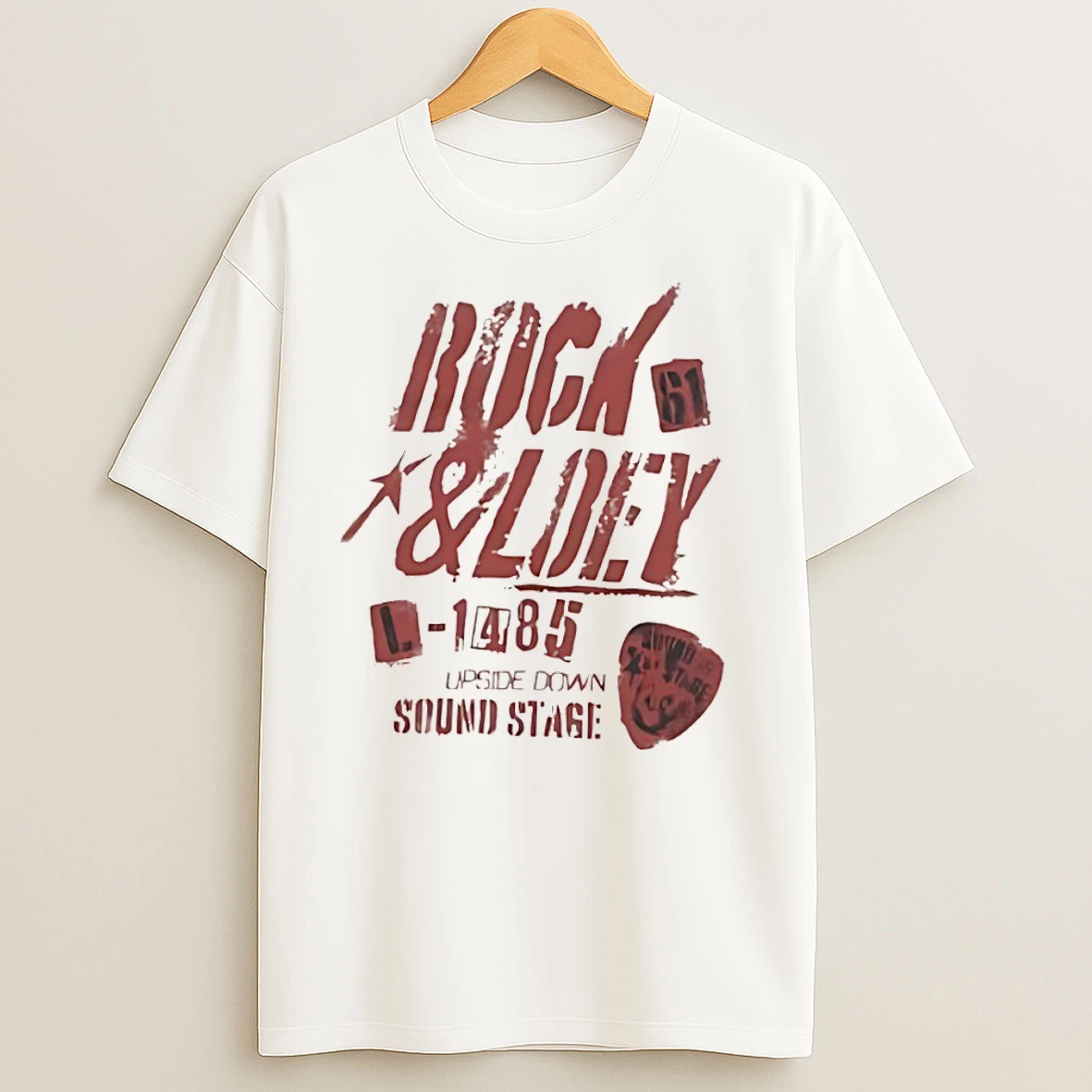 Rock And Loey L 1485 Upside Down Sound Stage T Shirts