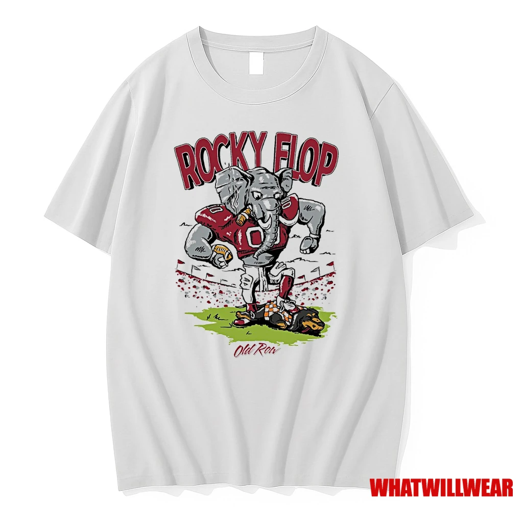 Rocky Flop Alabama Crimson Tide Defeats Tennessee Vols Mascot Shirts