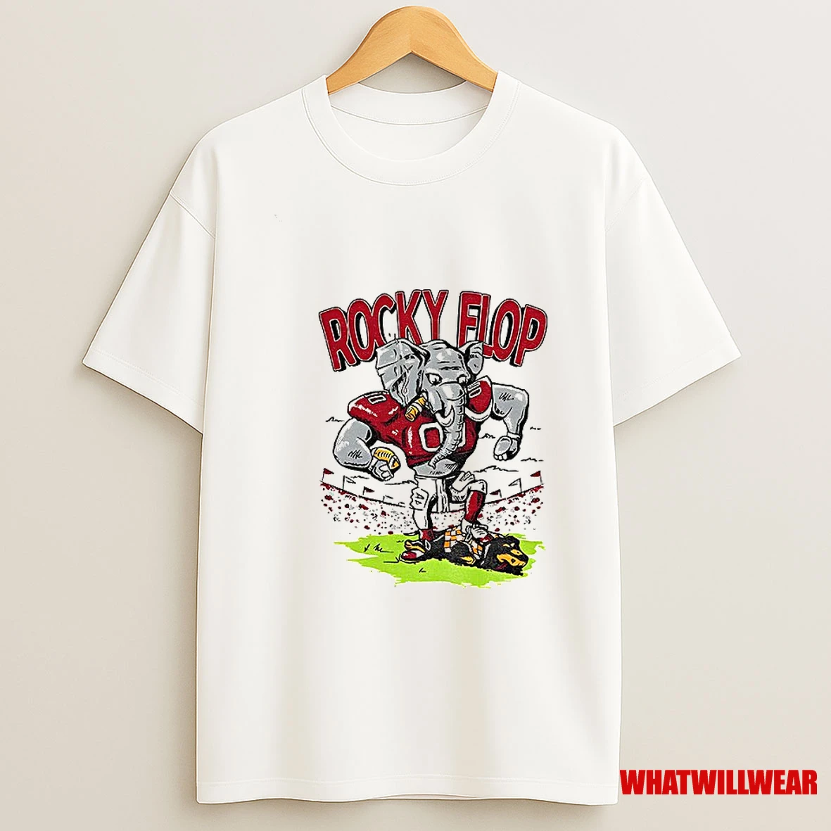 Rocky Flop Alabama Crimson Tide Beat Georgia Bulldogs Nfl Football Shirts