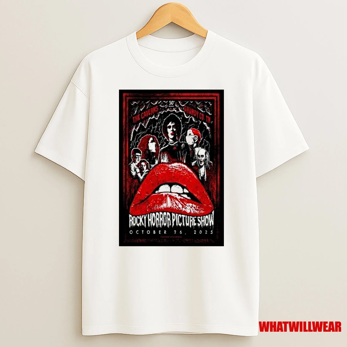 Rocky Horror Picture Show The Caverns Grundy County Tn Oct 26 2025 Shirts