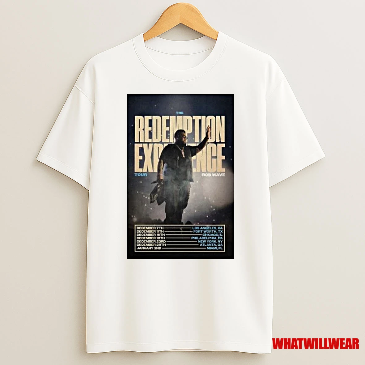 Rod Wave Redemption 2025 Shirts