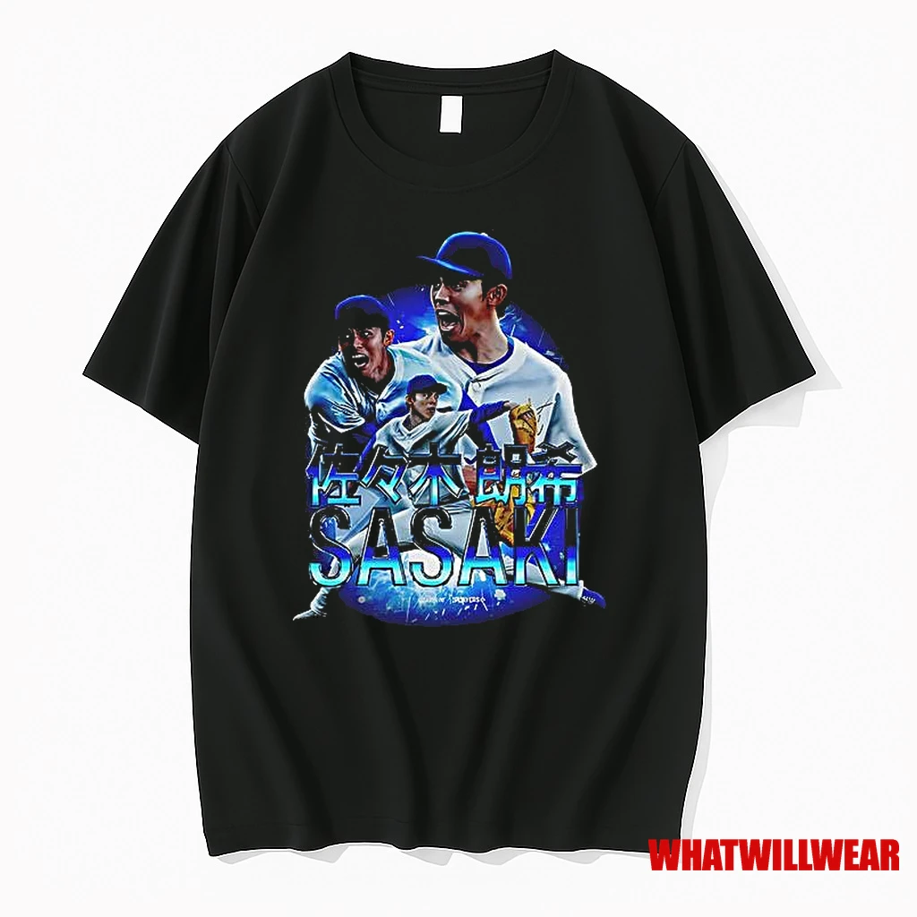 Roki Sasaki Los Angeles Dodgers Scream Graphic Shirts