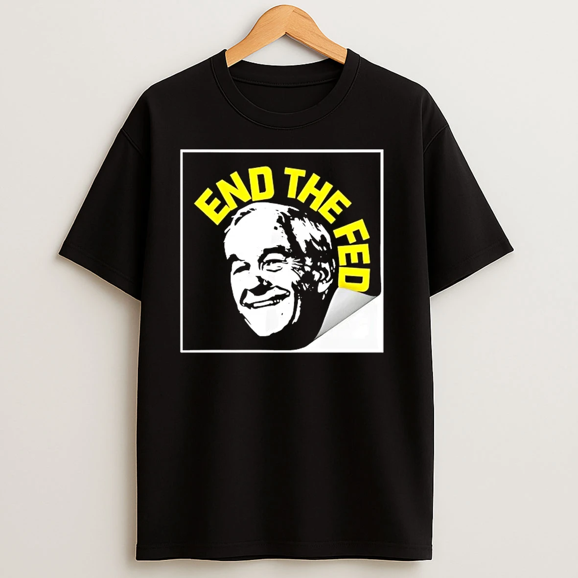 Ron Paul End The Fed Joins With Trump T Shirts