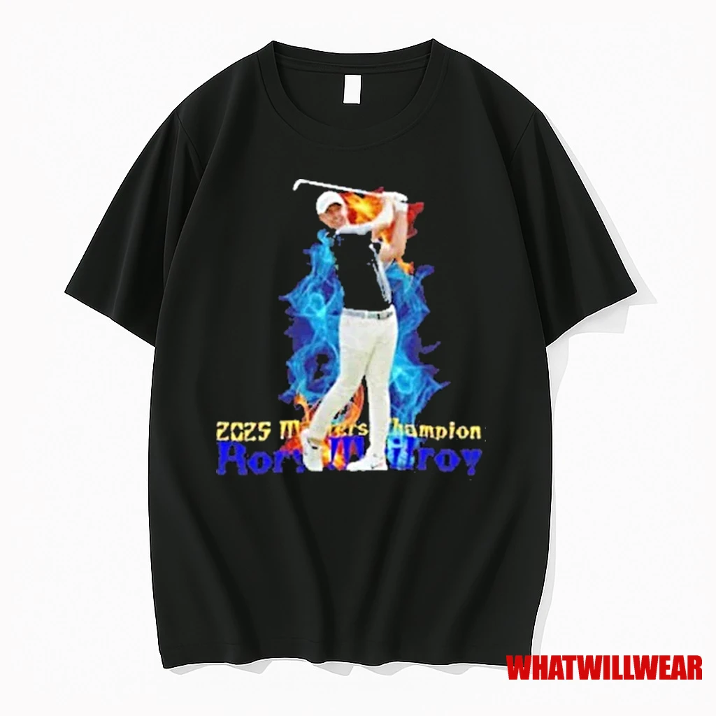 Rory Mcilroy 2025 Golf Masters Champion Shirts