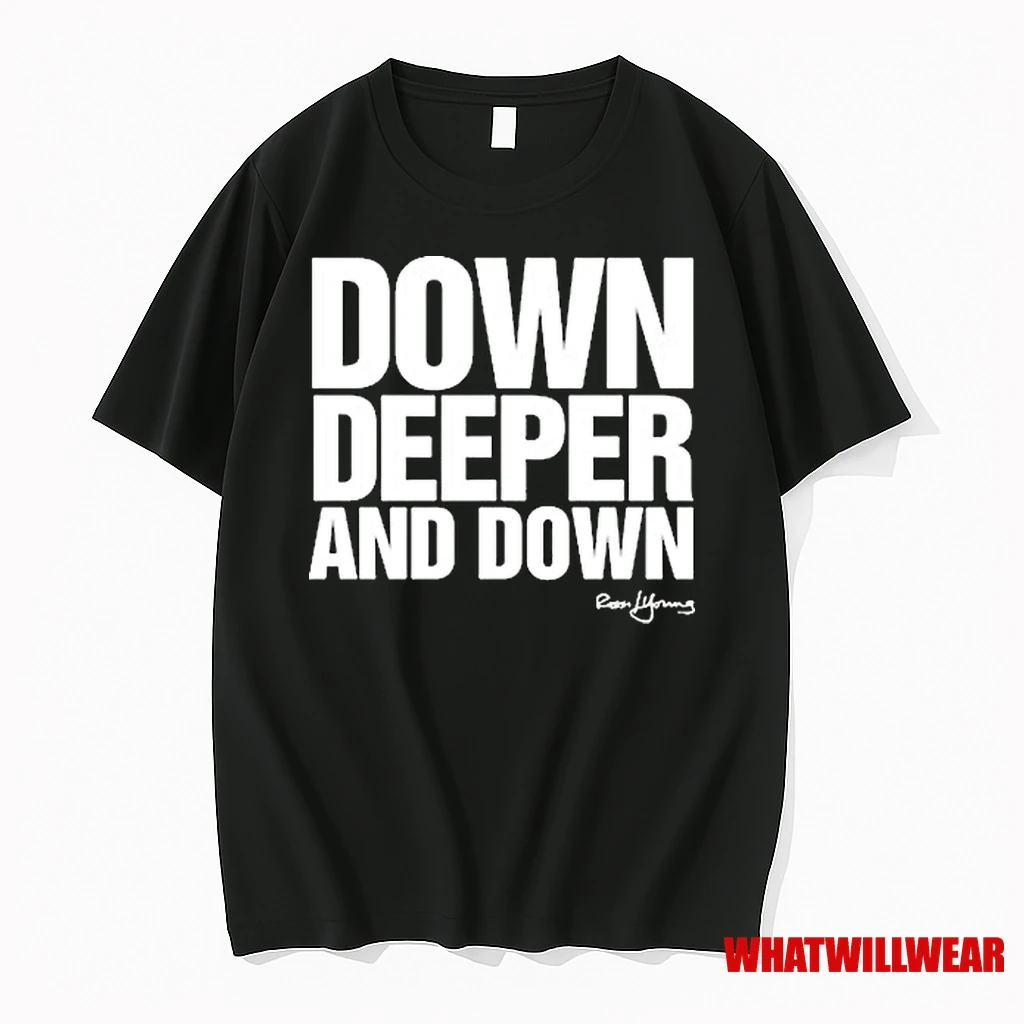 Rossi Young Down Down Slogan Lyric Shirts