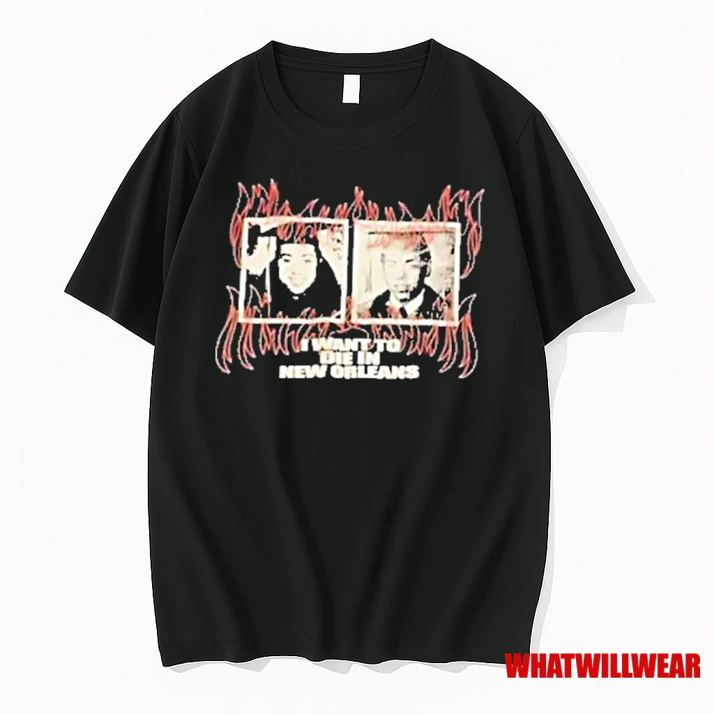 Ruby Da Cherry And Scrim I Want To Die In New Orleans Shirts