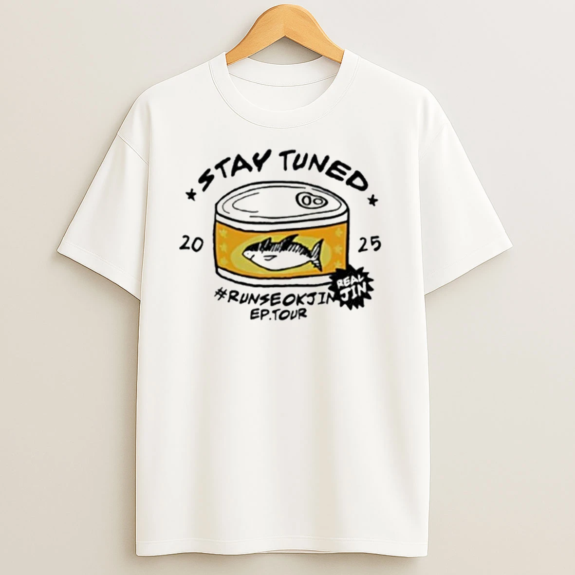 Runseokjin Stay Tuned Tour 2025 T Shirts