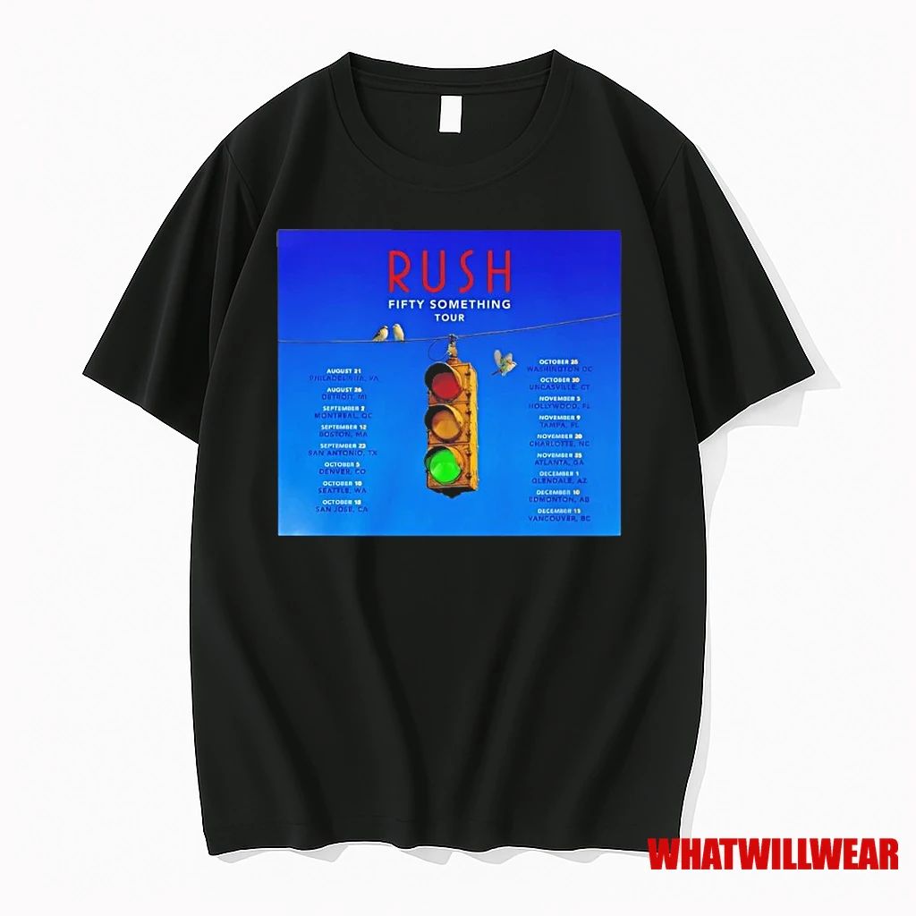 Rush Fifty Something Tour 2026 Shirts