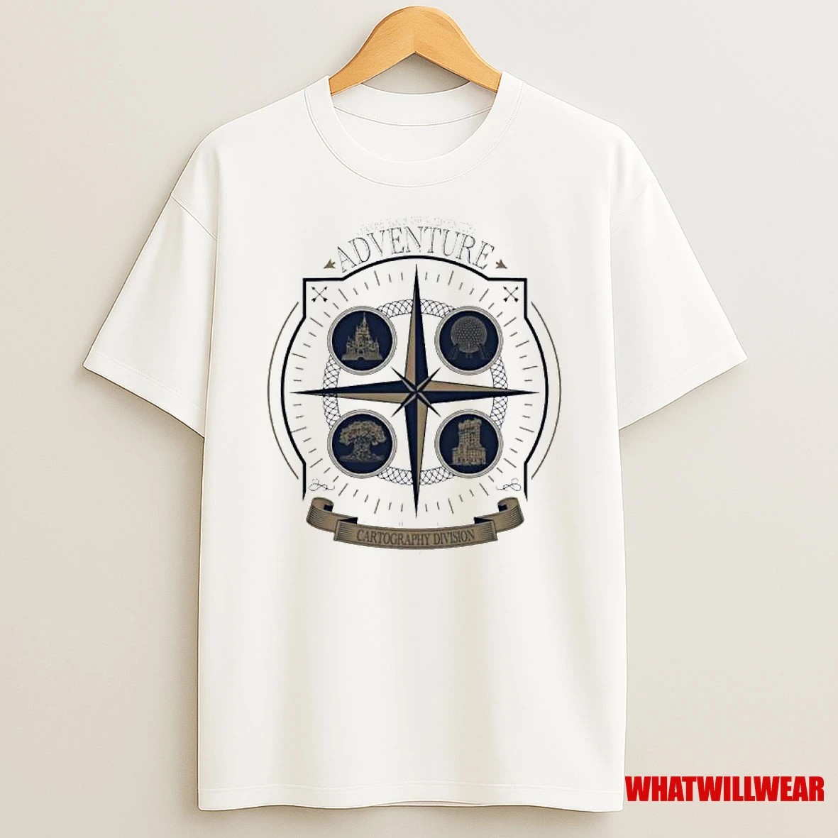 S E A Cartography Division 4 Park Expedition Ornaments Shirts