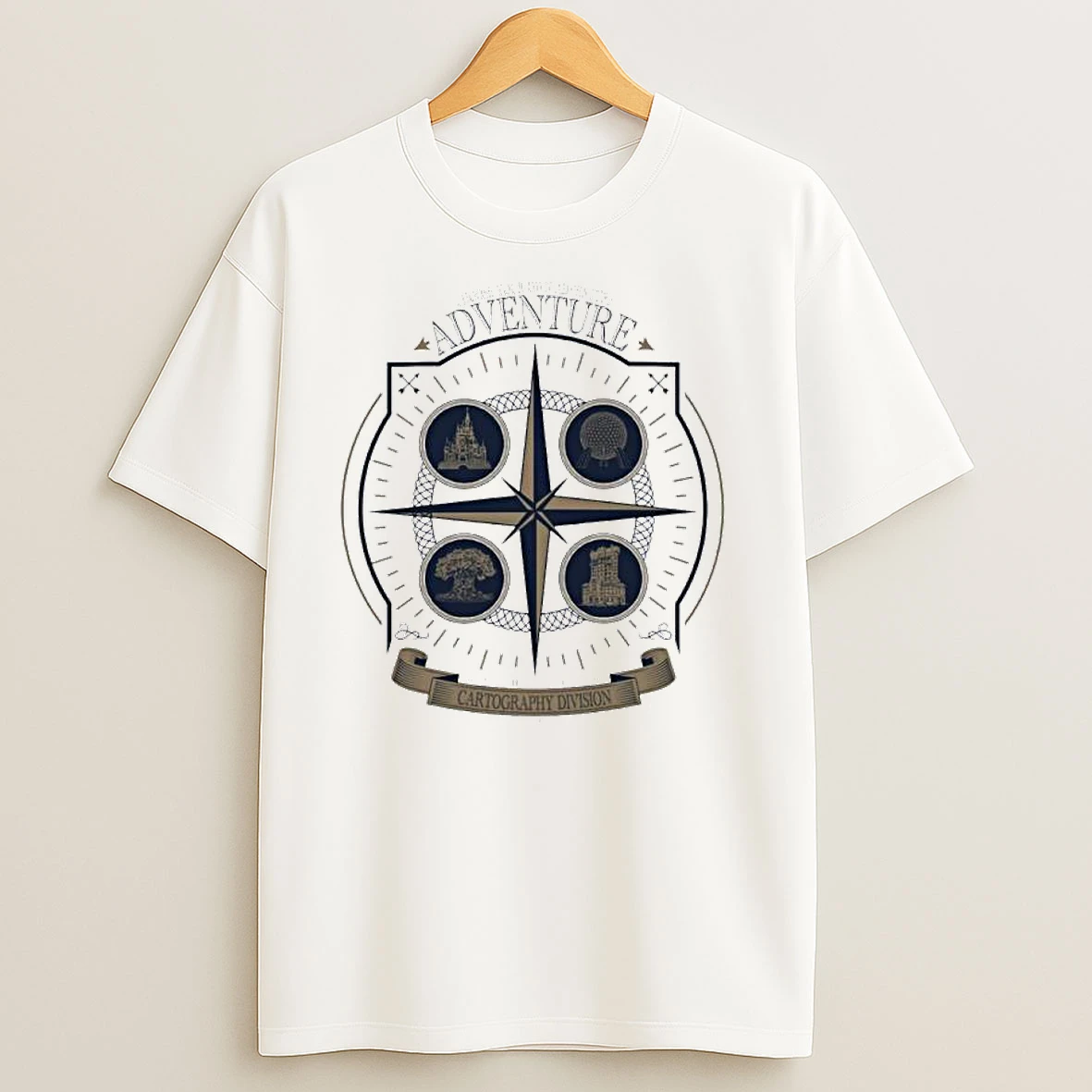 S E A Cartography Division 4 Park Expedition Ornaments T Shirts