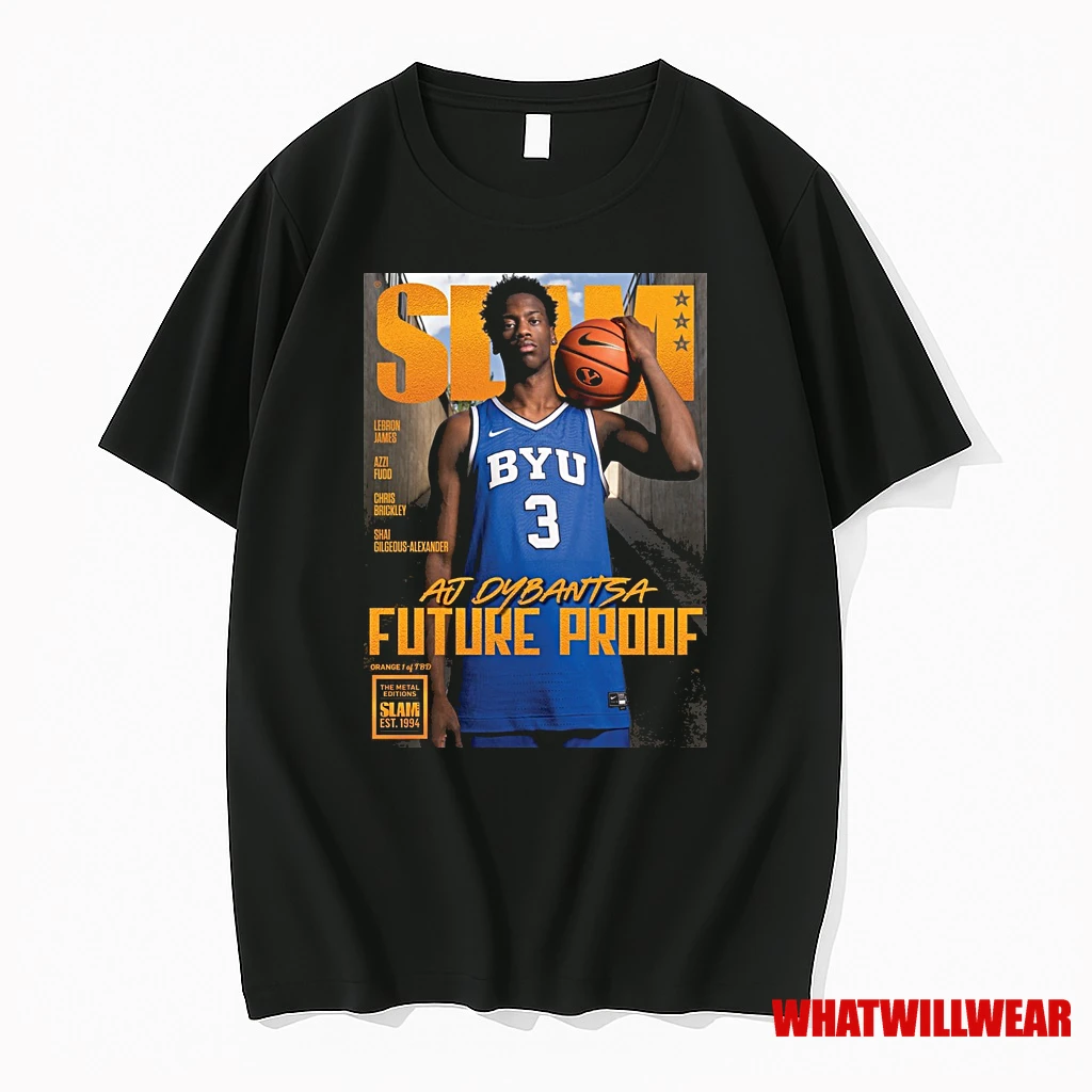 Slam 259 Aj Dybantsa Byu Cougars Ncaa Future Proof Magazine Shirts