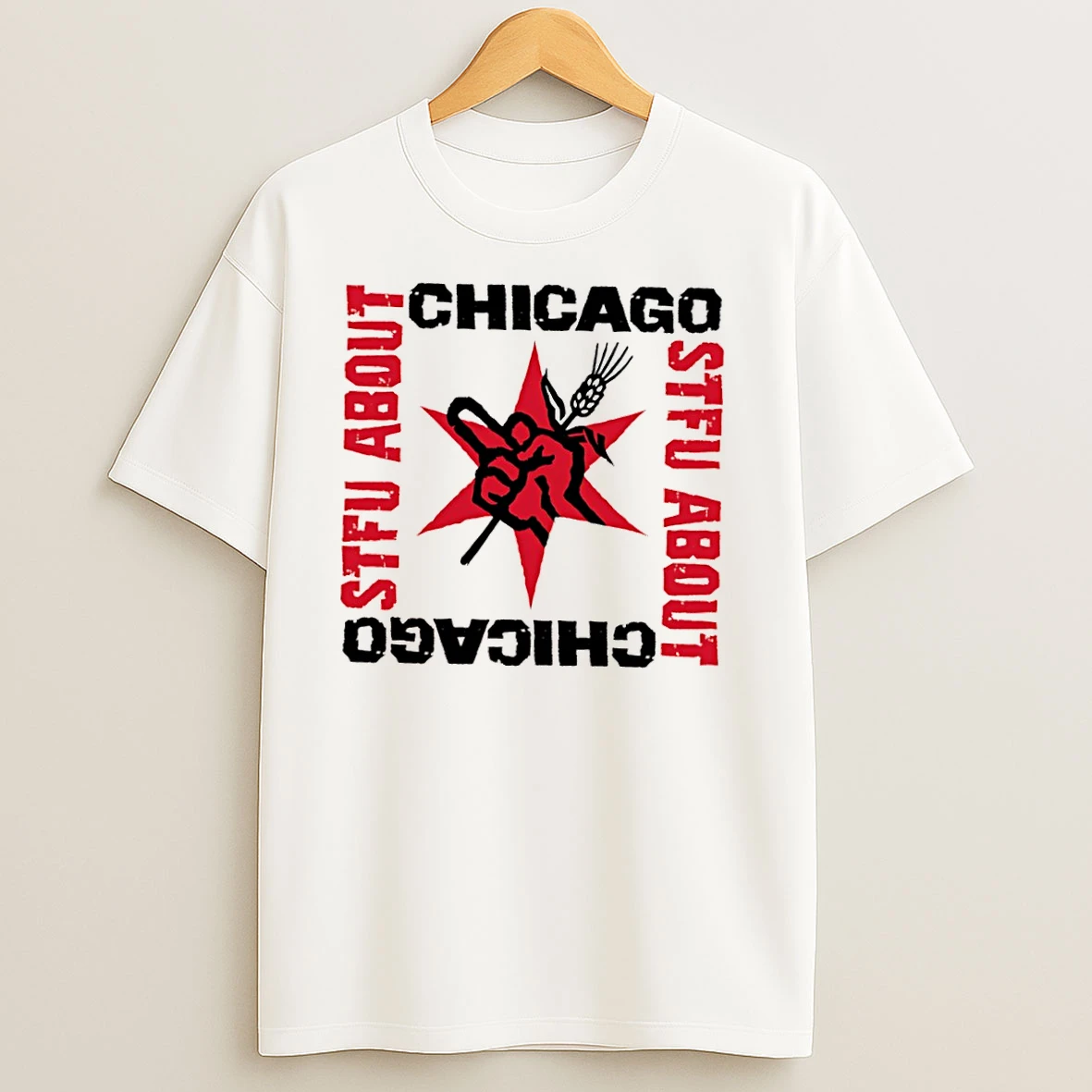 Stfu About Chicago Revolution Brewing Logo Graphic T Shirts