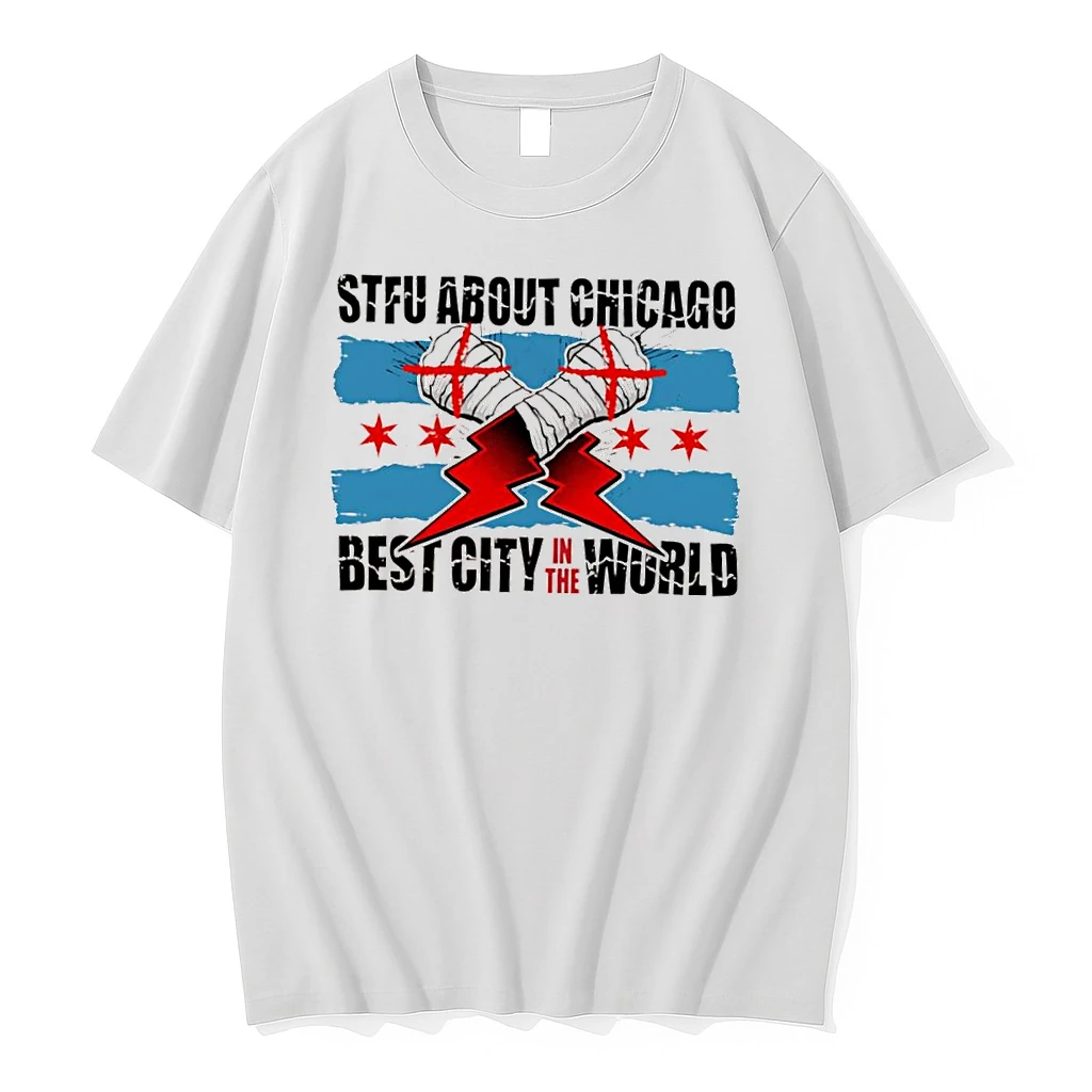 Stfu About Chicago Wrestling Best City In The World Shirts