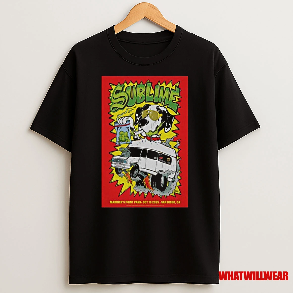 Sublime Fall Tour 2025 Mariners Point Park Shirts