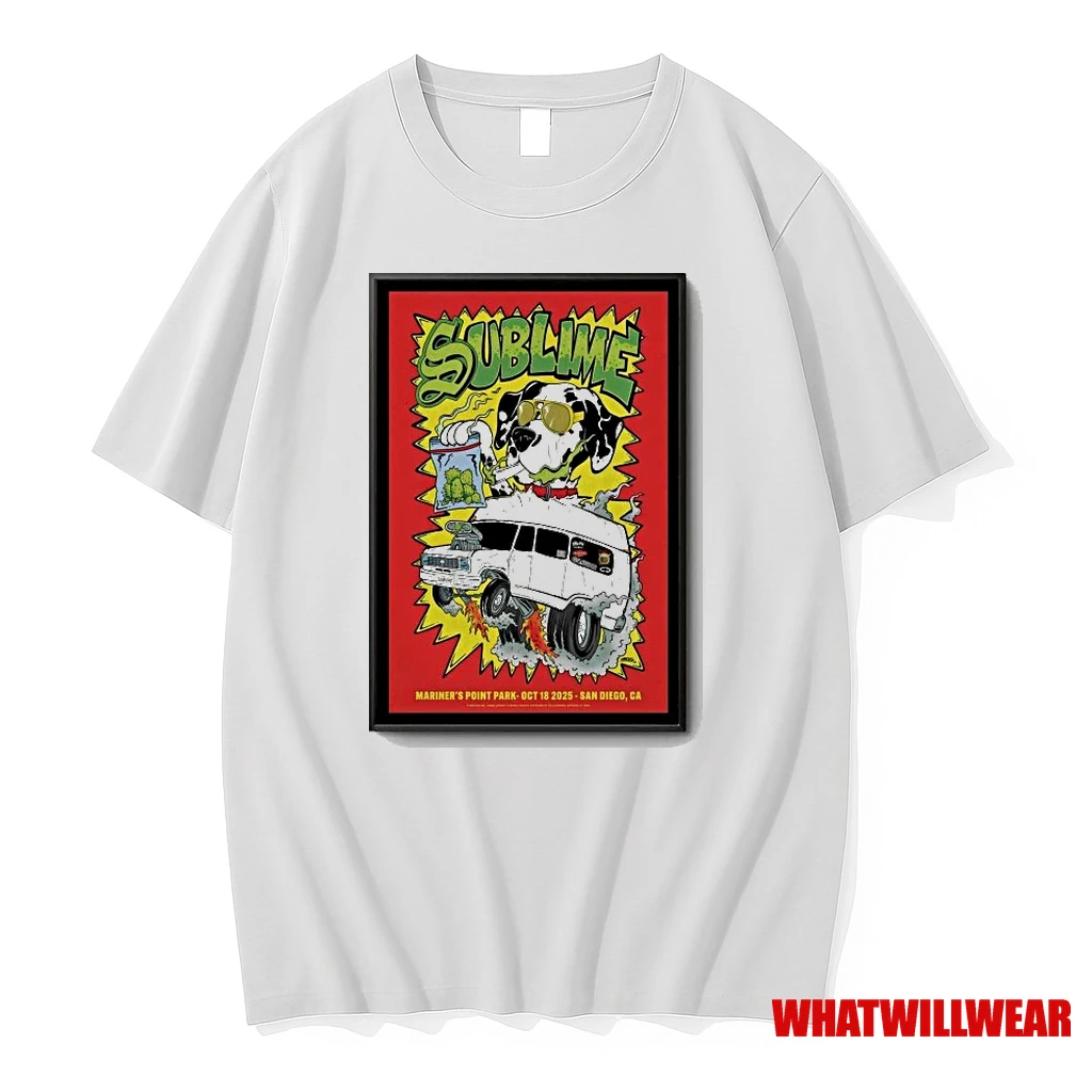 Sublime San Diego Ca Tour 2025 Shirts