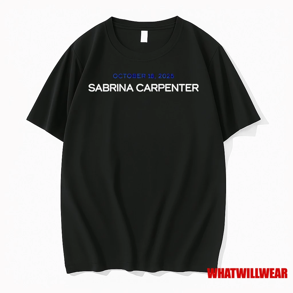 Sabrina Carpenter October 18 2025 Shirts