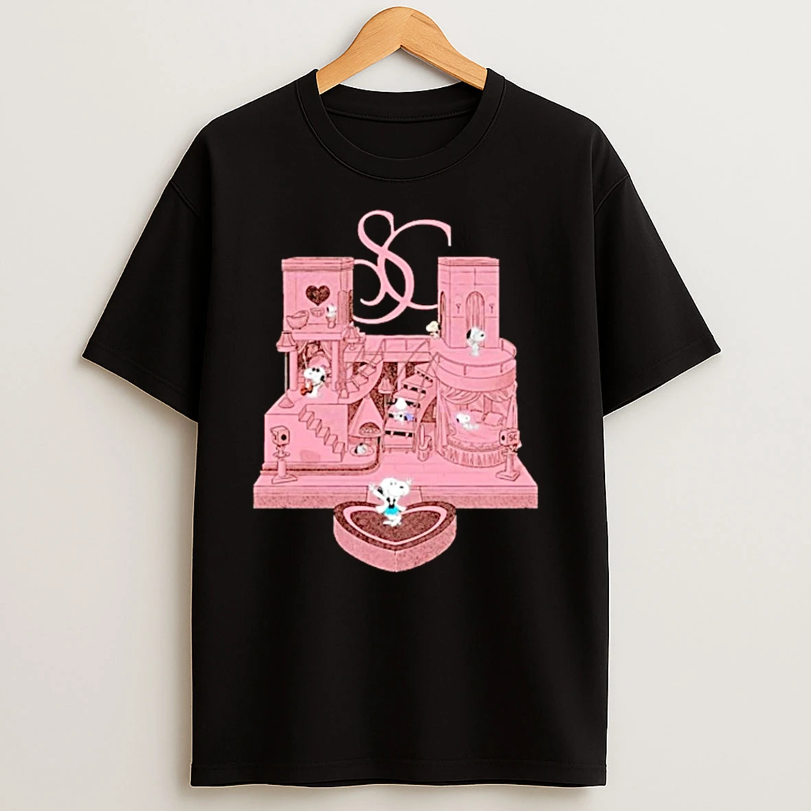 Sabrina Carpenter Snoopy House T Shirts