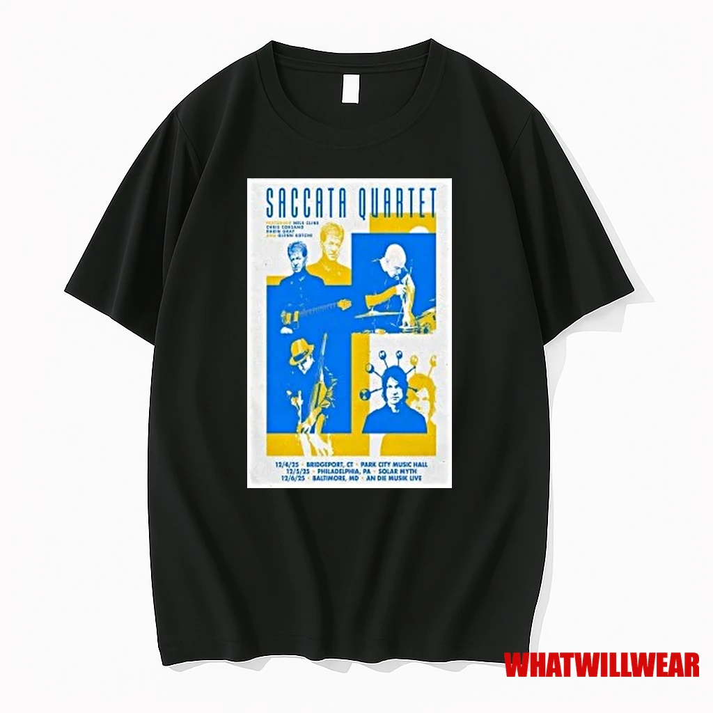 Saccata Quartet 12 5 2025 Philadelphia Pa Shirts