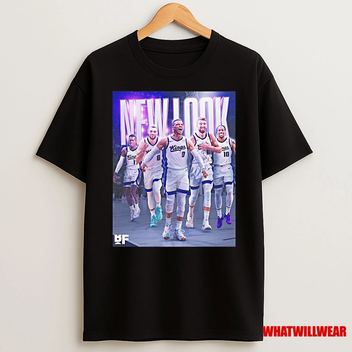 Sacramento Kings New Look Players Shirts