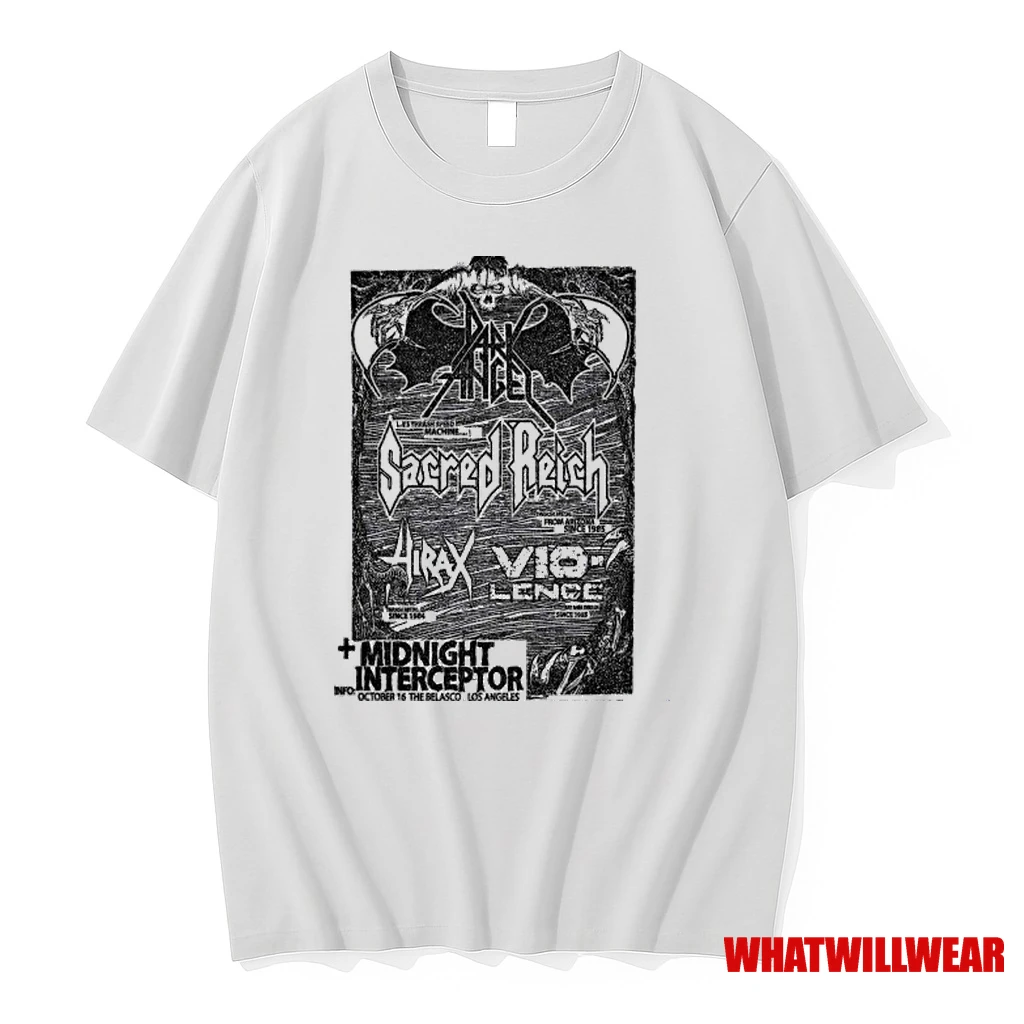 Sacred Reich Oct 16 2025 The Belasco Midnight Interceptor Shirts